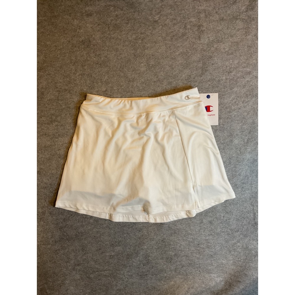 Champion Kids White A-Line Skort XL 16 Athletic Tennis Skirt C835SR7508-BTE-XL